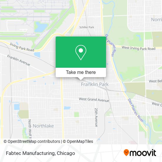 Fabtec Manufacturing map