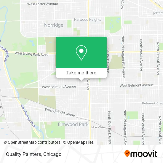 Quality Painters map