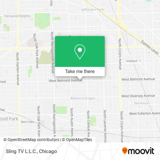 Sling TV L.L.C. map