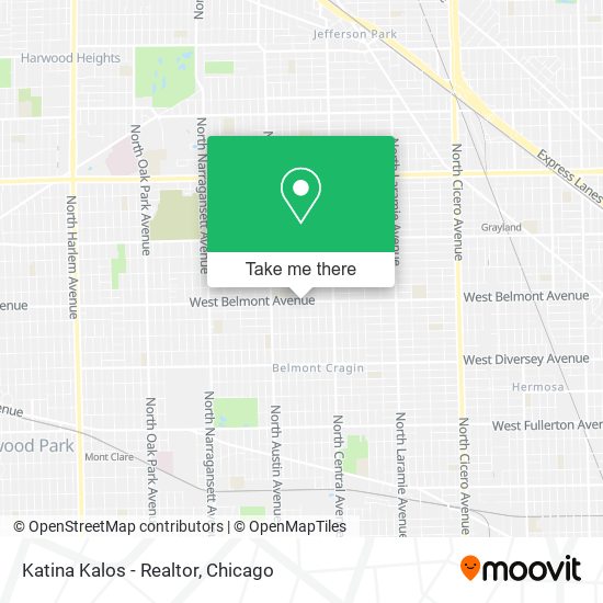 Katina Kalos - Realtor map