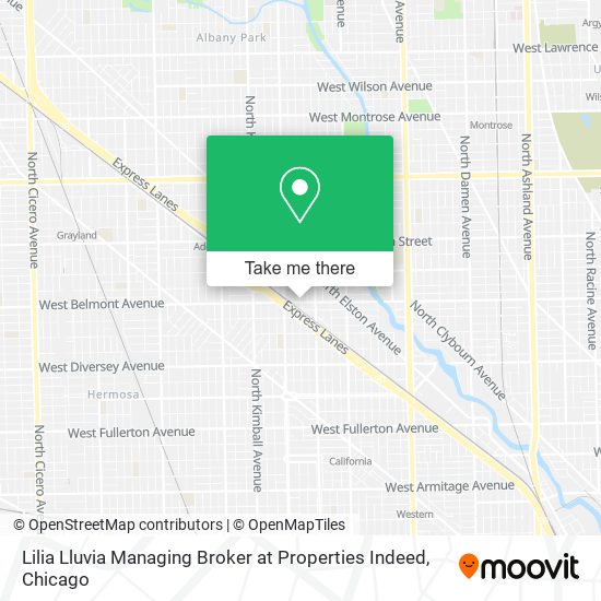 Mapa de Lilia Lluvia Managing Broker at Properties Indeed