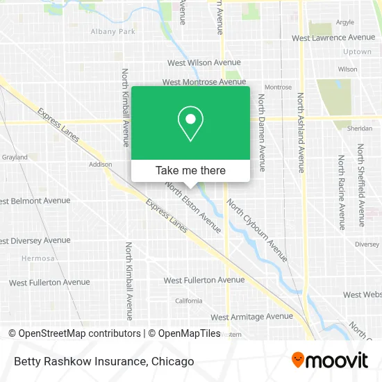 Betty Rashkow Insurance map