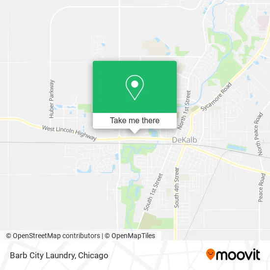 Barb City Laundry map