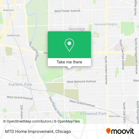 Mapa de MTD Home Improvement