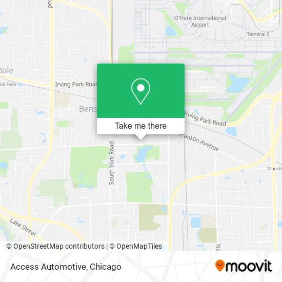 Access Automotive map