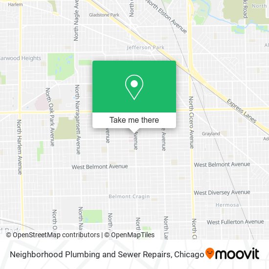 Mapa de Neighborhood Plumbing and Sewer Repairs