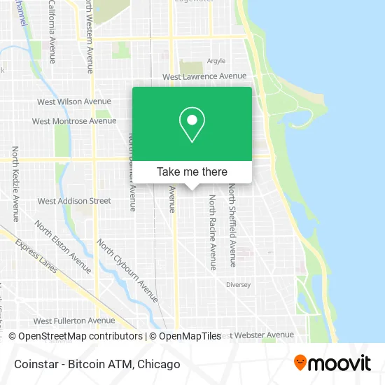 Coinstar - Bitcoin ATM map