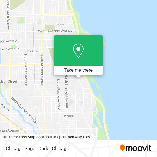 Chicago Sugar Dadd map