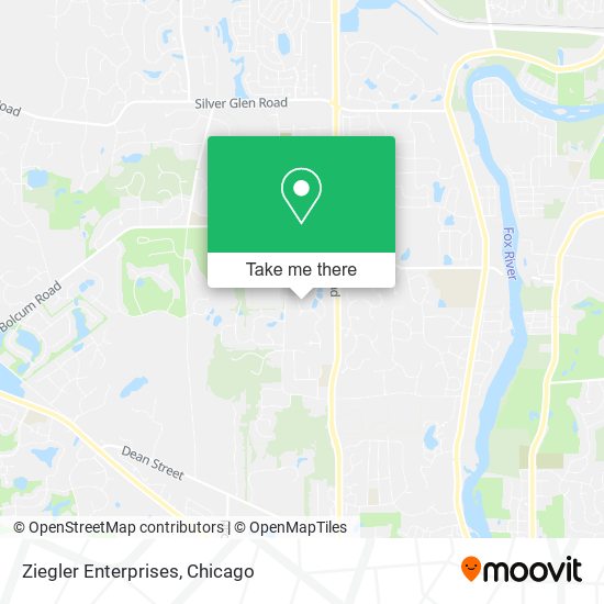 Ziegler Enterprises map