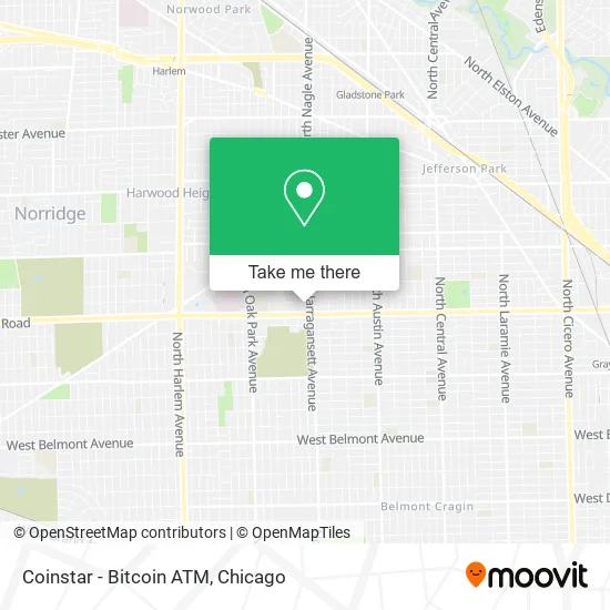 Coinstar - Bitcoin ATM map