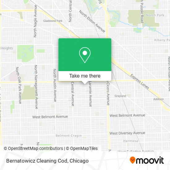 Bernatowicz Cleaning Cod map