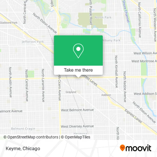 Mapa de Keyme