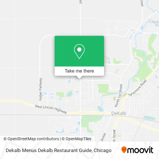Dekalb Menus Dekalb Restaurant Guide map