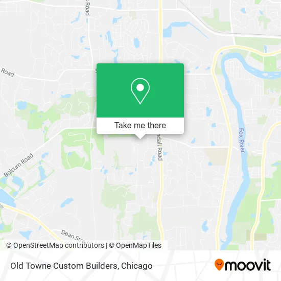 Old Towne Custom Builders map