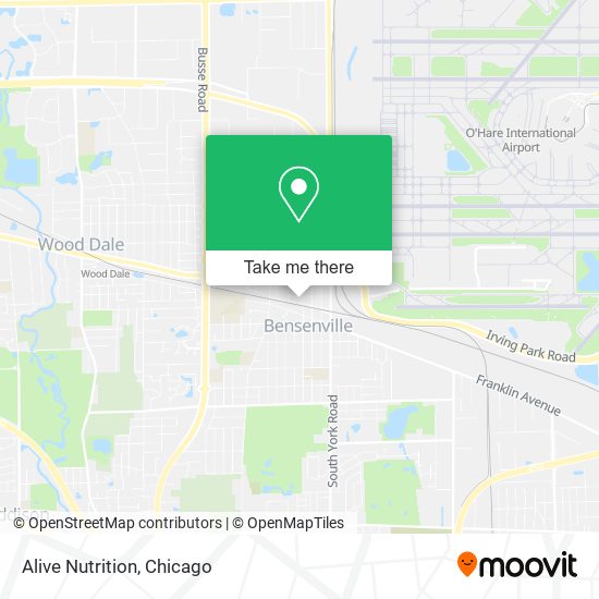 Alive Nutrition map