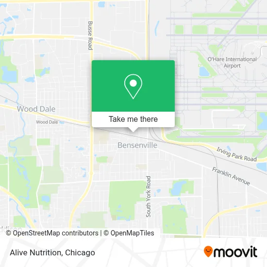 Alive Nutrition map