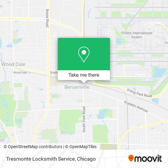 Tresmonte Locksmith Service map