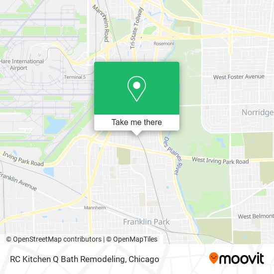 RC Kitchen Q Bath Remodeling map