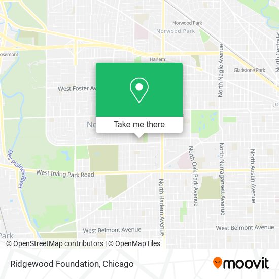 Ridgewood Foundation map