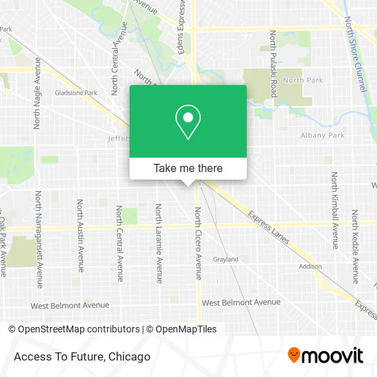 Access To Future map