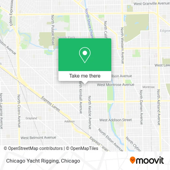 Chicago Yacht Rigging map