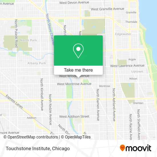 Touchstone Institute map