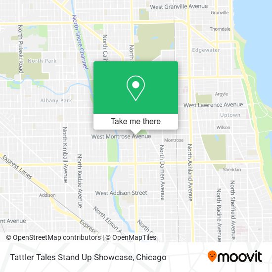Mapa de Tattler Tales Stand Up Showcase
