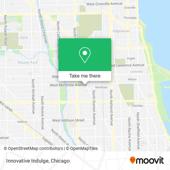 Innovative Indulge map