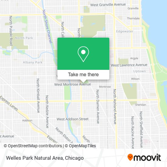 Mapa de Welles Park Natural Area