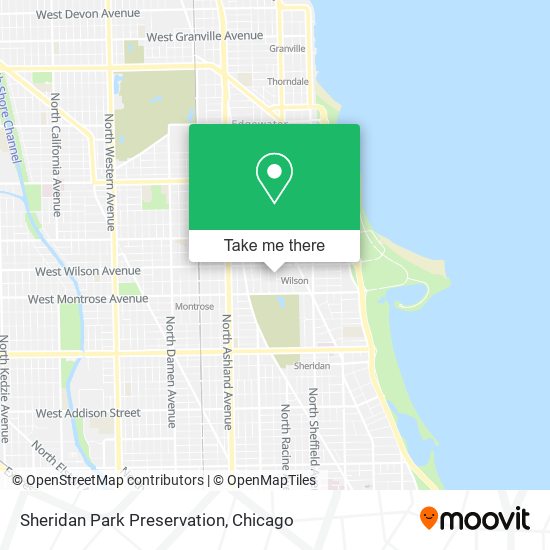 Mapa de Sheridan Park Preservation