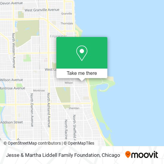 Mapa de Jesse & Martha Liddell Family Foundation