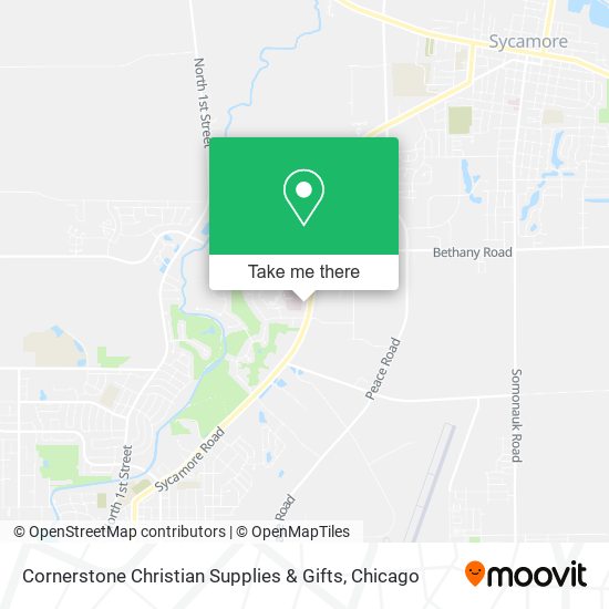 Cornerstone Christian Supplies & Gifts map
