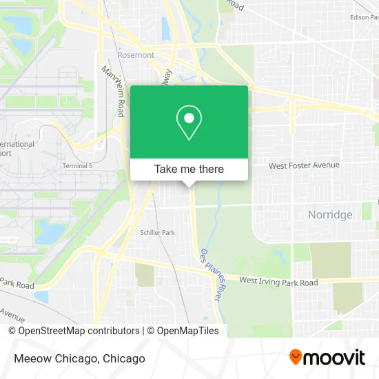 Meeow Chicago map