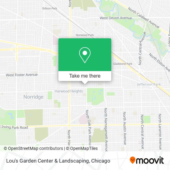 Lou's Garden Center & Landscaping map