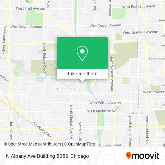 N Albany Ave Building 5056 map