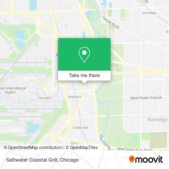 Saltwater Coastal Grill map