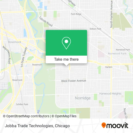 Jobba Trade Technologies map