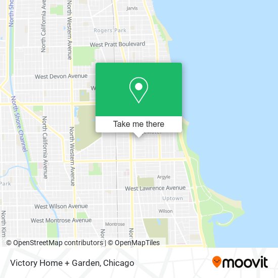 Mapa de Victory Home + Garden