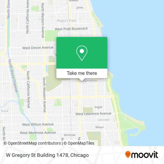 W Gregory St Building 1478 map