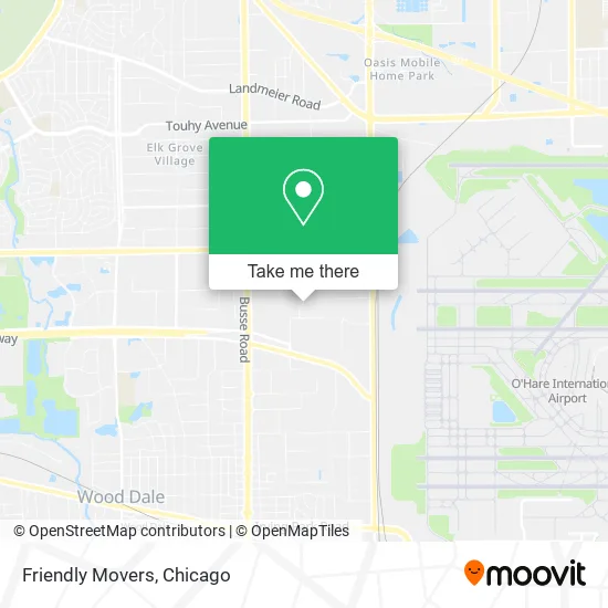 Friendly Movers map