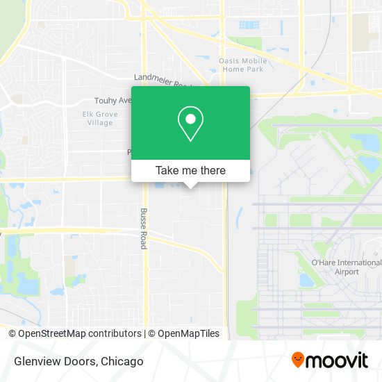 Glenview Doors map