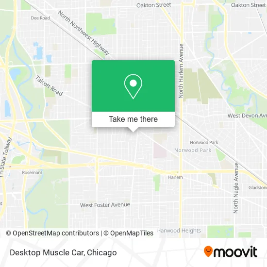 Desktop Muscle Car map