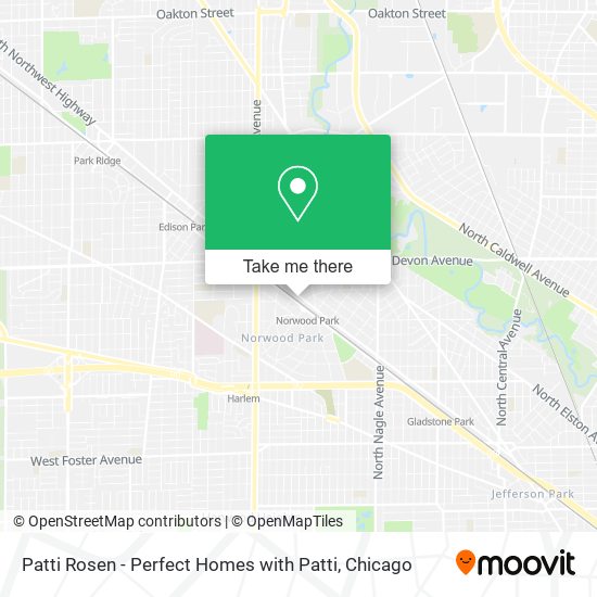Patti Rosen - Perfect Homes with Patti map