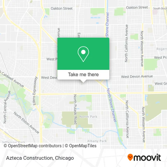 Azteca Construction map