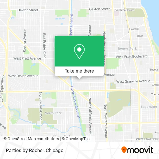 Parties by Rochel map