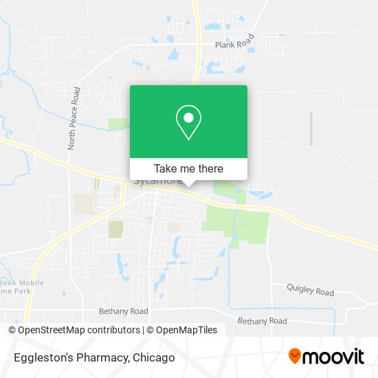 Eggleston's Pharmacy map