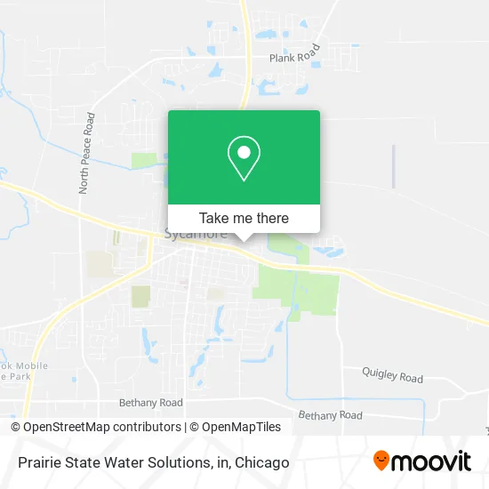 Mapa de Prairie State Water Solutions, in