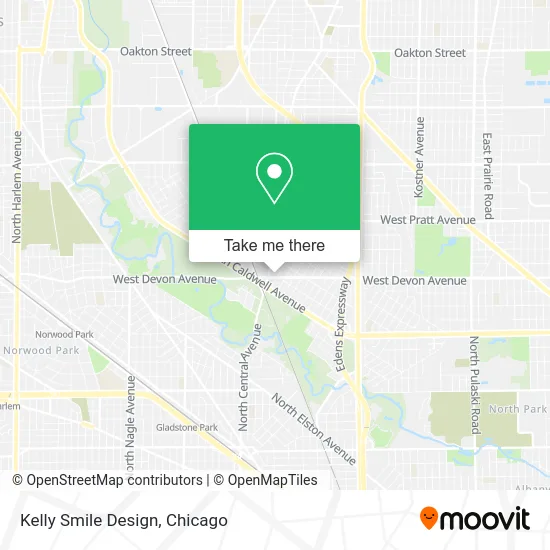 Kelly Smile Design map