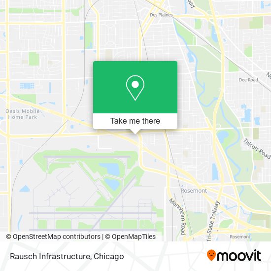 Rausch Infrastructure map