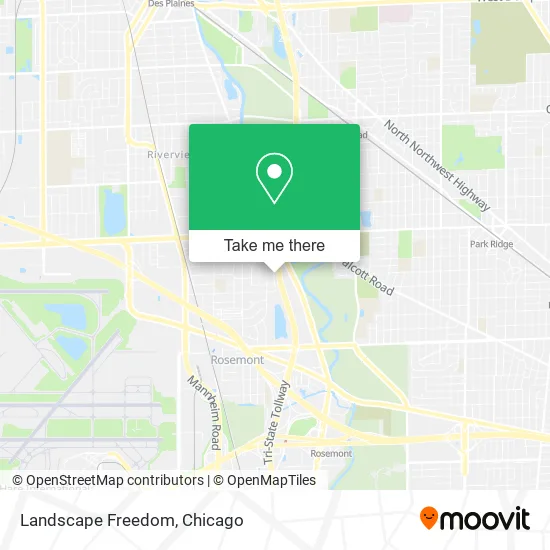 Landscape Freedom map